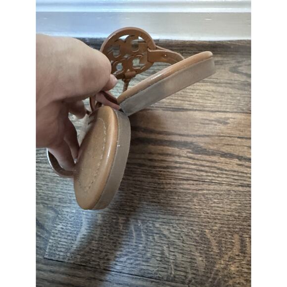 Tory Burch Miller Sandals Tan Size 8.5 Retail $200 - Picture 8 of 10